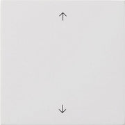 Gira - Abdeckung/Bedienelement für Installationsschalterprogramme Wippe 1-fach 5389112 Reinweiß