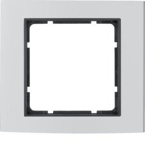 Berker - Abdeckrahmen Rahmen 1f.alu 10113004