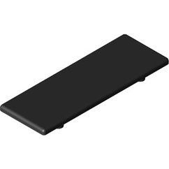 Item - Schutzkappe/Abdeckung für Stiel/Profilschiene Winkel-Abdeckkappe 0.0.411.25 80x80 schwarz