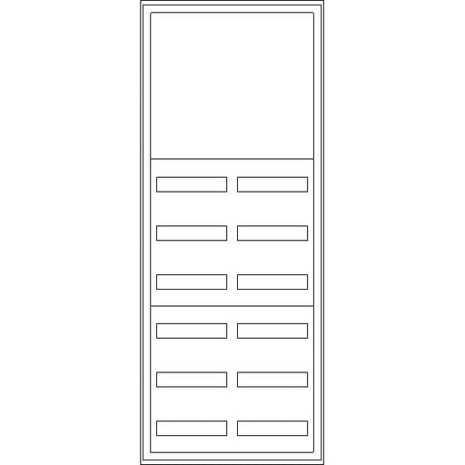 ABN - Gehäuse/Schaltschrank (leer) Wandgehäuse SP29RK063 IP54 SK2 schutzisol