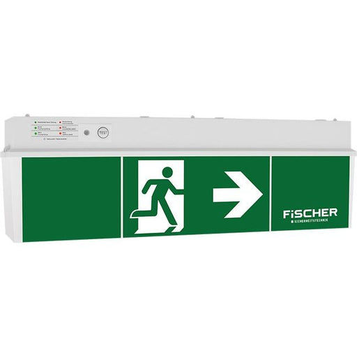 Fischer - Sicherheitsleuchte LED-Rettungszeichenleuchte ULU383AT2.V4 3/8h,18m,IP54