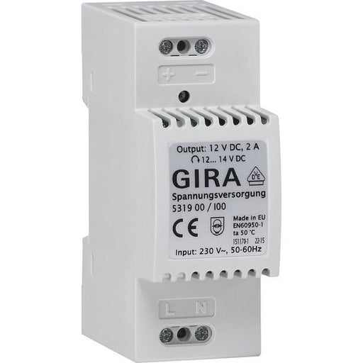 Gira - Bussystem-Spannungsversorgung Spannungsversorgung 12V 531900 DC 2A REG