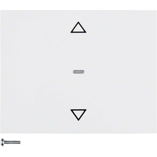 Berker - Bussystem-Tastwippe KNX-Funk Jalousie-Taste 85245279 polarweiß glänzend