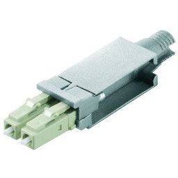Telegärtner - LWL-Steckverbinder STX LC-D Steckereinsatz 100021187 MM
