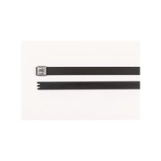 HellermannTyton - Kabelbinder Edelstahlkabelbinder 111-01508(25) 1245x 12,3 mm schw. − 25 Stück