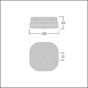 Thorn - Sicherheitsleuchte LED-Notlichtleuchte VoyagerFITMSCE3TNMWH