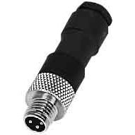 Murrelektronik - Rundsteckverbinder, feldkonfektionierbar (Industriesteckverbinder) Stecker M8 gerade 7000-08401-0000000 3p,m.Lötstiften