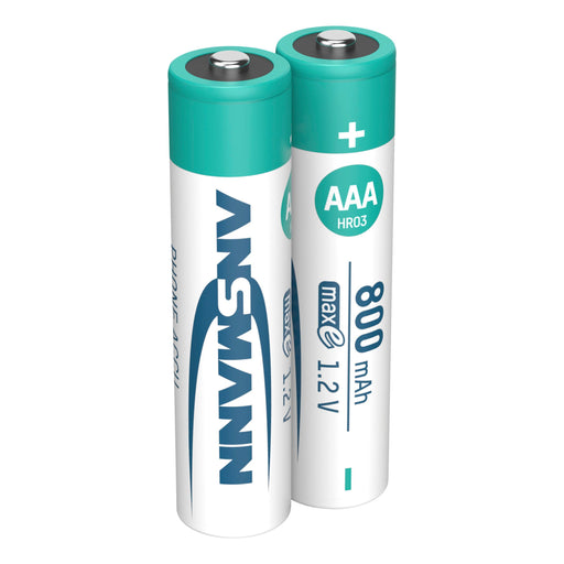 Ansmann - Akku Micro DECT-Telefon 5035332 (VE2) NiMH AAA 800mAh − 12 Packung