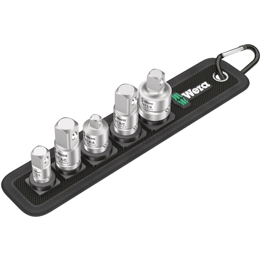 Wera - Steckschlüsselset Verbindungsteile-Set 05042680001 781/5 Set1, 5-teilig