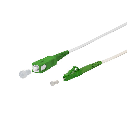 Metz Connect - Patchkabel LWL Patchkabel 151P7EAJAA5E weiß 15,0m