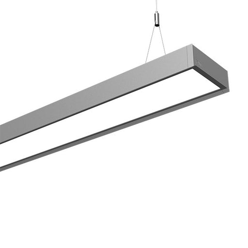 LTS Licht&Leuchten - Pendelleuchte LED-Pendelleuchte MILAP3081500840D.si 840, DALI, silber