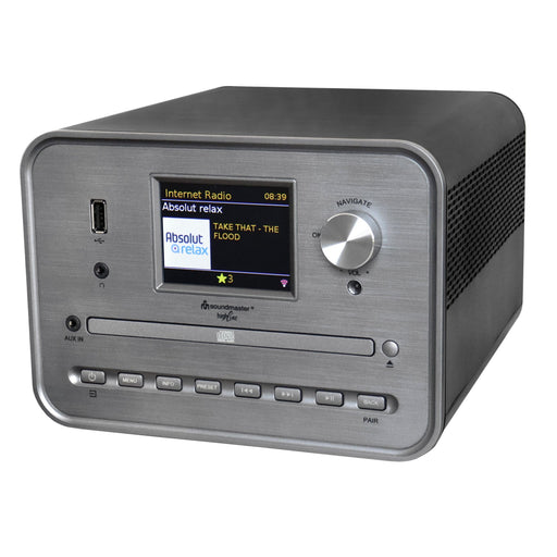 Soundmaster - HiFi-Komplettsystem Stereo Musikcenter ICD1050SW si WiFi,BT,DAB
