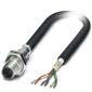 Phoenix Contact - Rundsteckverbinder, feldkonfektionierbar (Industriesteckverbinder) Bussystem-Einbausteckverb. SACCBP-M12MS#1429088