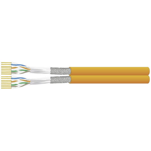 Dätwyler IT Infra - Daten- und Kommunikationskabel CU 7120 Kat.7A orange 19146700DL 8P S/FTP AWG23 − 500 Meter