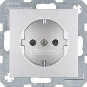 Berker - Steckdose Schuko-Steckd.alu matt 41231404