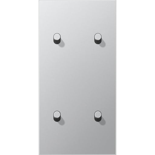Jung - Abdeckung/Bedienelement für Installationsschalterprogramme Abdeckung mit Kipphebel AL 12-25 R 0 Zylinder, 2fach, alu
