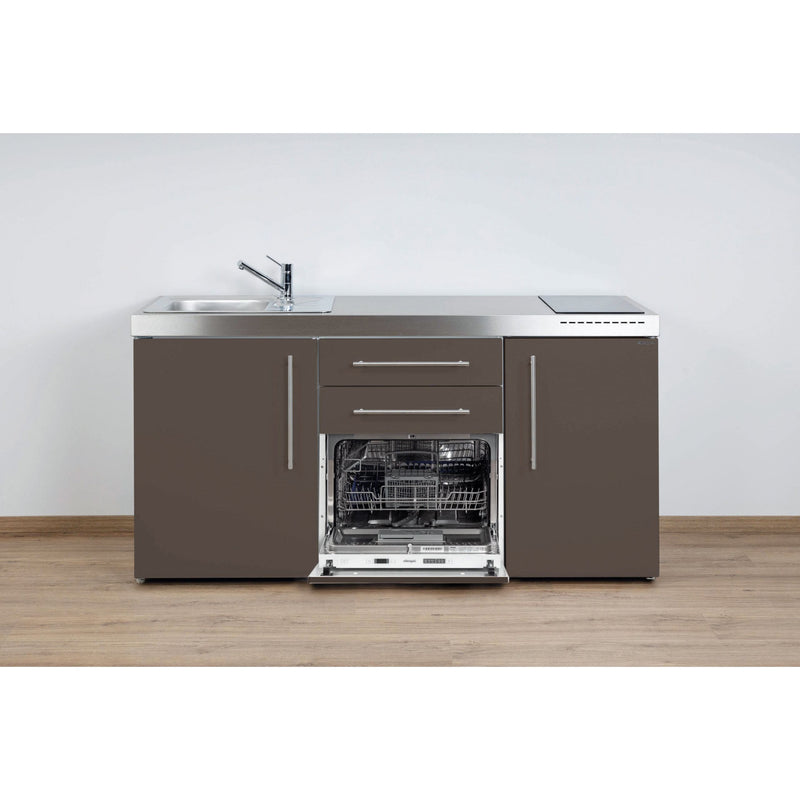 Stengel - Mini-Küche Miniküche Premiumline MPGSMM170GSGKFreBli Mokka metallic