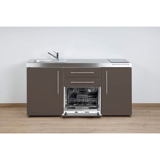 Stengel - Mini-Küche Miniküche Premiumline MPGSMM170GSGKFreBli Mokka metallic