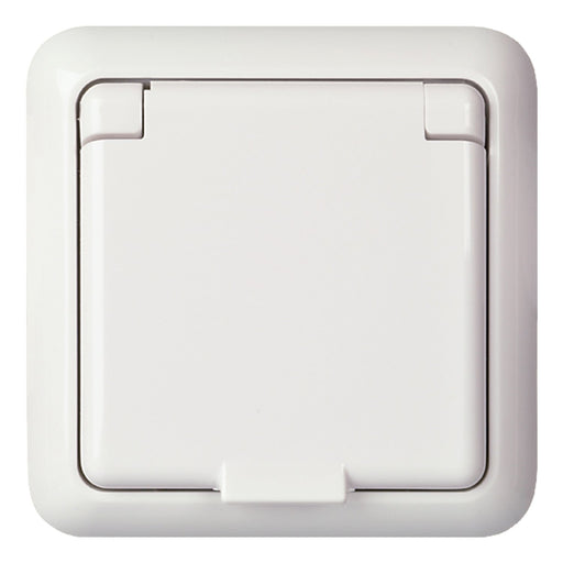Elso - Steckdose UP-Steckdose IP44 225044 reinweiß