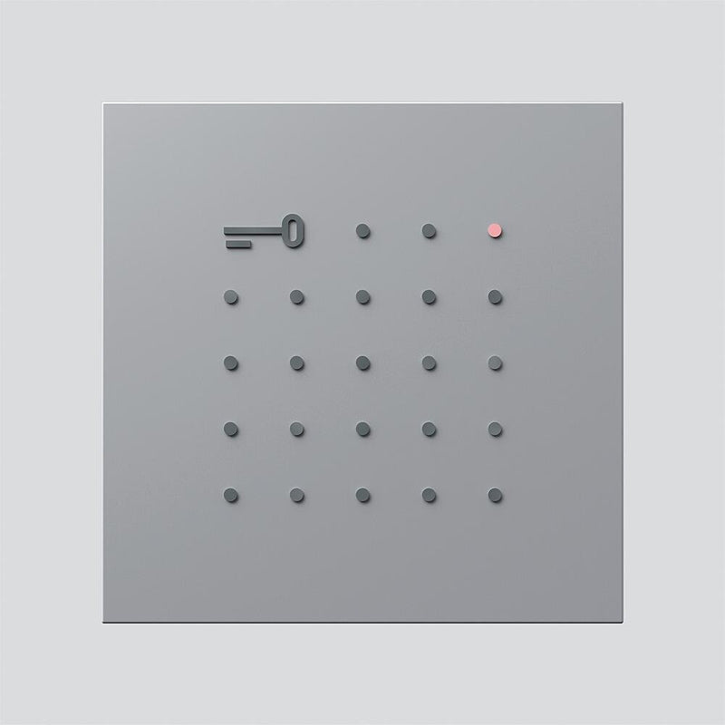 Siedle&Söhne - Funktionsmodul für Türkommunikation Electronic-Key-Lese-Modul ELM 600-0 SM silber-metallic