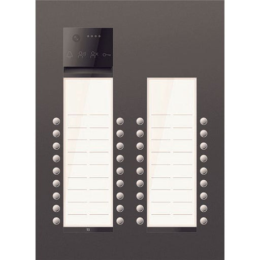 TCS Tür Control - Türstation für Türkommunikation PES PRO IP Vid. Außenst. AVU400436-0017 36T/2 UP R7016