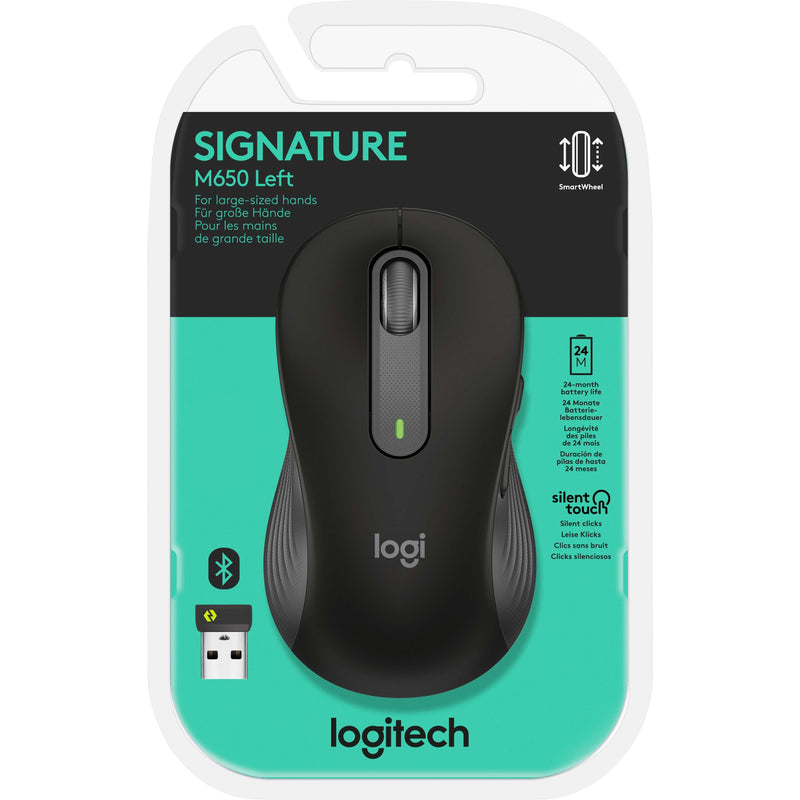 Logitech - Computermaus Maus Wireless Bluetooth 910-006239 opt,5T,f.Linkshänder