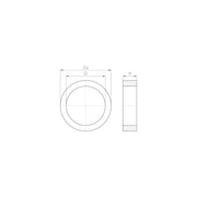 Jacob - Dichtring, flach Dichtringe 329/25 NEO 25X34,7X9,5-29 − 25 Stück