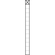 Siedle&Söhne - Kommunikations-Säule Kommunikations-Display KSF 613-1 AG AP, anthrazitgrau