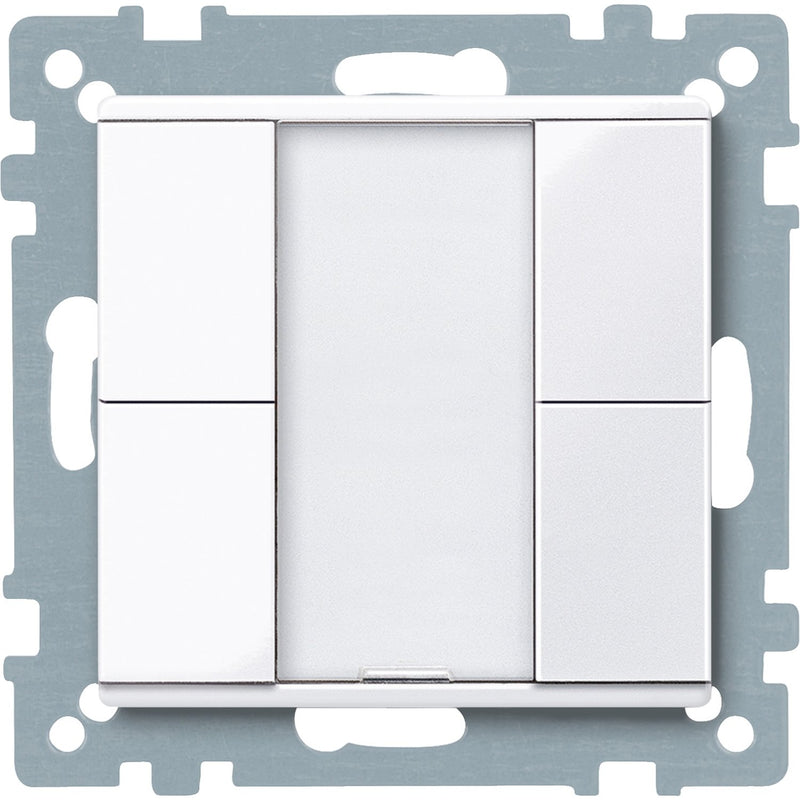 Merten - Bussystem-Tastsensor Taster 2f. plus aws/gl 617225