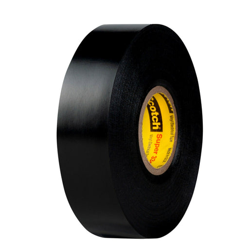 3M - Klebeband PVC Elektro-Isolierband ScotchSuper33+ 19x6 19 mm x 6 m, sw