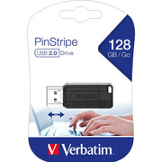 Verbatim - Speichermedium digital USB-Stick 128GB 2.0 49071 sw