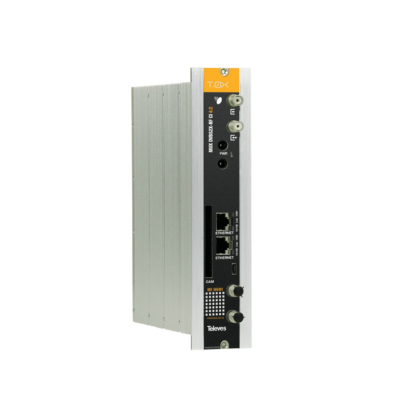 Televes - Modul für Kopfstelle T.0X-Mulitiplexumsetzer U4Q2CQA-S2-CI 4 DVB-S2