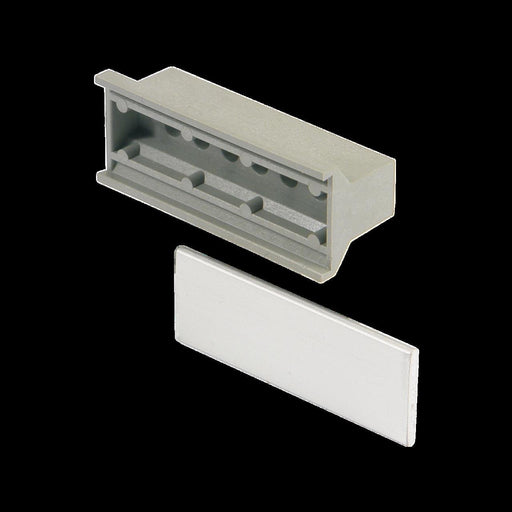 Schroff - Befestigungsteil für Baugruppe mit Rastermaß 482,6 mm (19 Zoll) Frontplattengriff 20808004