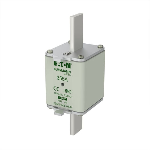 Eaton - Messersicherung Sicherungseinsatz Nieders. 355NHM2B-690 355A AC 690V 120kA − 3 Stück