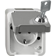 Merten - Steckdose SCHUKO-Steckdose MEG2417-8029 lichtgrau
