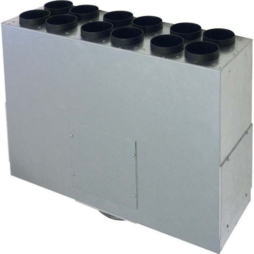 Maico - Zubehör/Ersatzteile für Ventilatoren Luftverteiler aus Blech MF-BV75-160-12 12Anschl. f.Flexrohr
