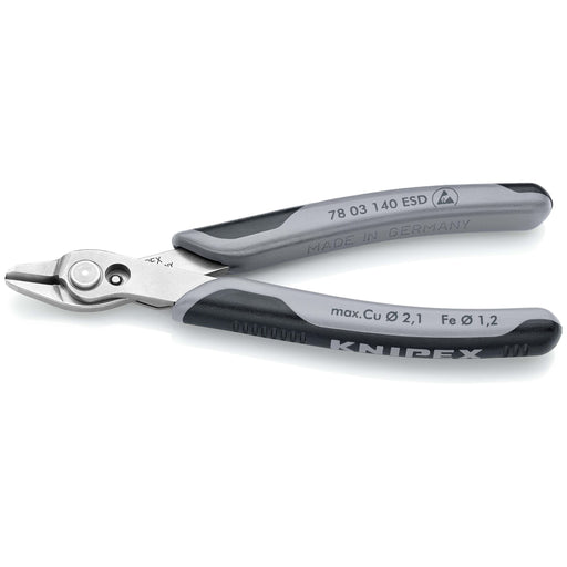 Knipex - Seitenschneider Electronic Super Knips XL 78 03 140 ESD − 1 Stück