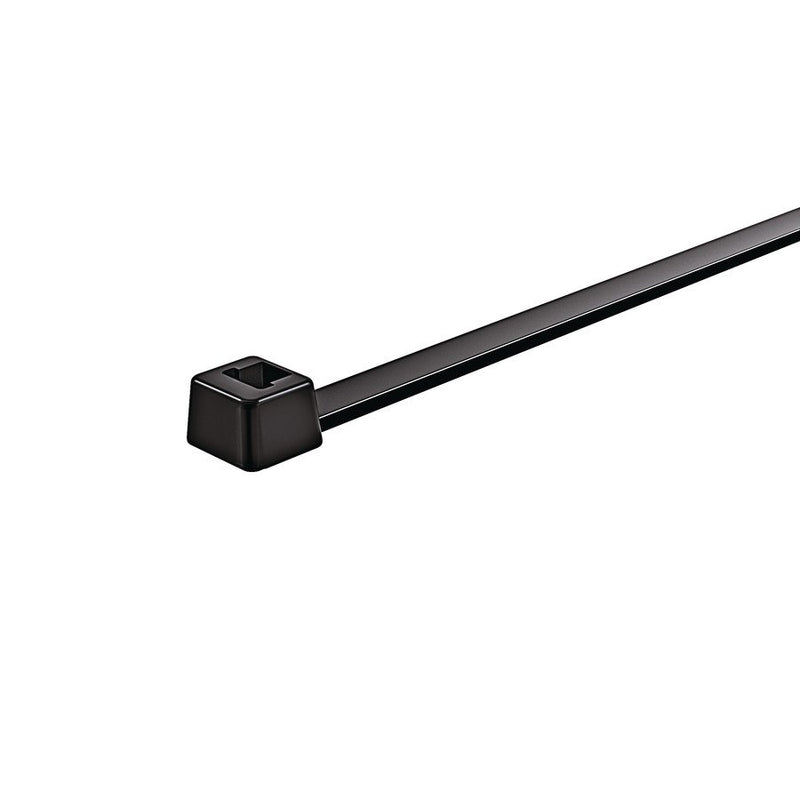 HellermannTyton - Kabelbinder LK2A PA66W BK 100 270x4,6mm − 100 Stück