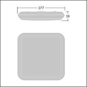 Thorn - Decken-/Wandleuchte LED-Wandleuchte KAT SQ 2000-830 HF 3000K