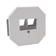 EFB-Elektronik - Einsatz/Abdeckung für Kommunikationstechnik Tragring 2-fach ET-25111 Keystones RJ45