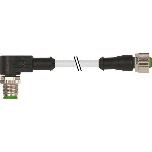 Murrelektronik - Konfektioniertes Sensor-Aktor-Kabel Verbindungsleitung 7000-40221-2350060 M12 St. auf M12 Bu. − 1 Stück