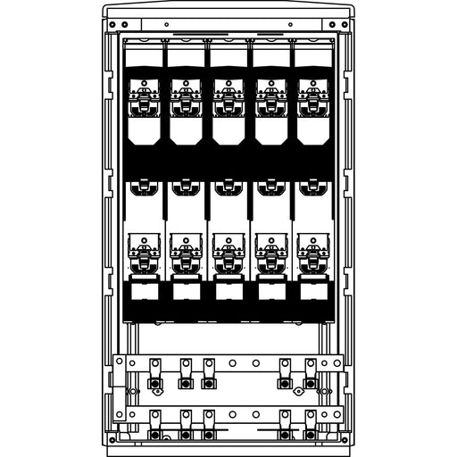 Elsta Mosdorfer - Kabelverteilerschrank LS80S.00 mit Sammelschienen