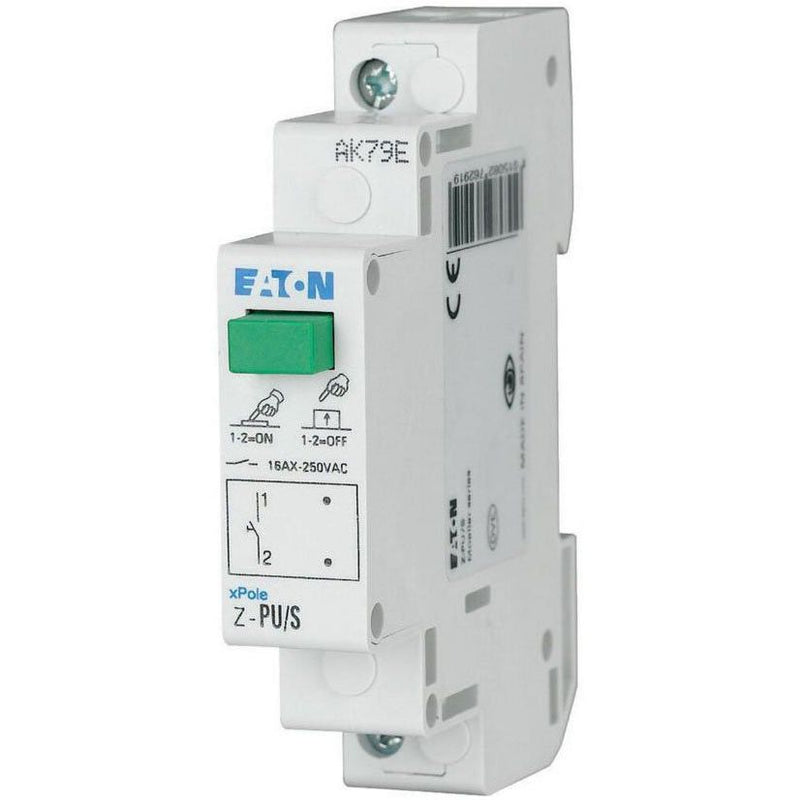 Eaton - Taster für Reiheneinbau Taster Z-PU/S 16A/1 S