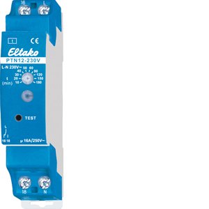 Eltako - Zeitrelais Prüftaster PTN12-230V für Notleuchten