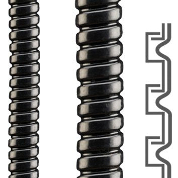 Flexa - Metall-Schutzschlauch Metallschutzschlauch 12010182008 SPR-VA-PVC − 50 Meter