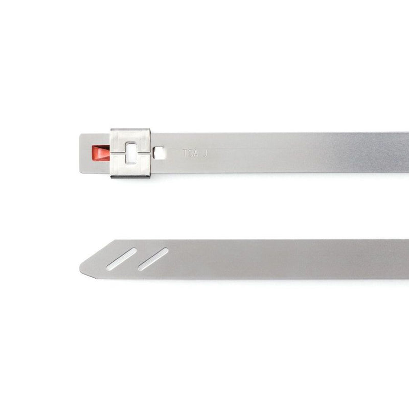 HellermannTyton - Kabelbinder Edelstahlkabelbinder MST200S SS304 ML 100 207x5,9mm − 100 Stück