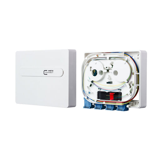 Metz Connect - Kommunikationsanschlussdose LWL OpDAT ADT Spli. OS2 1501191L04HC 4x SC-Sim. UPC
