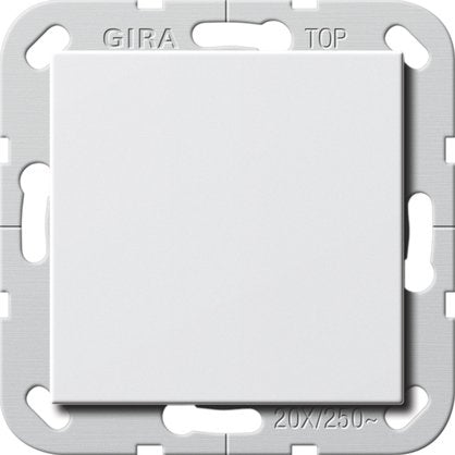 Gira - Installationsschalter Wippschalter Aus 20A 283603 rws