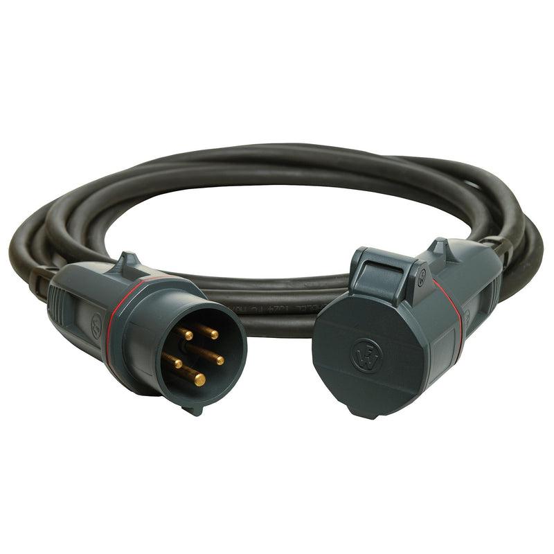 Walther Werke - Netzanschlussleitung CEE NEO-Leitung 39100502050102 m. PH-Stecker+Kuppl. − 1 Stück