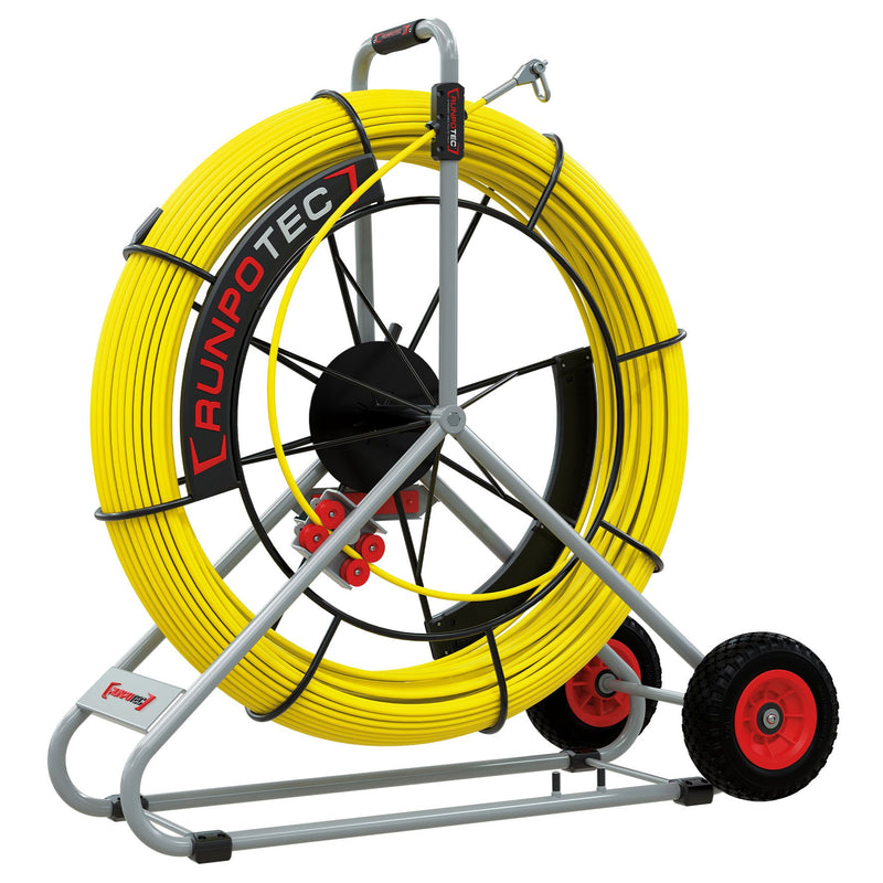 Runpotec - Kabeleinziehsystem Glasfaserstab 10092 100m DM=11mm RTG12mm